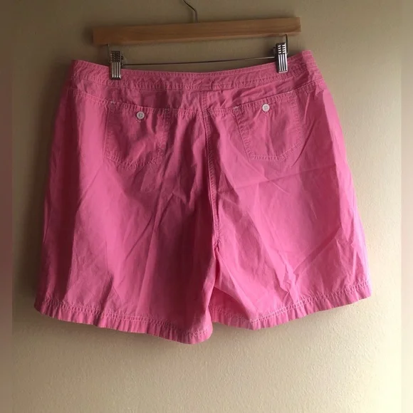 J.Jill Women’s Pink Cotton Shorts Size 14 Petite - Picture 3 of 6